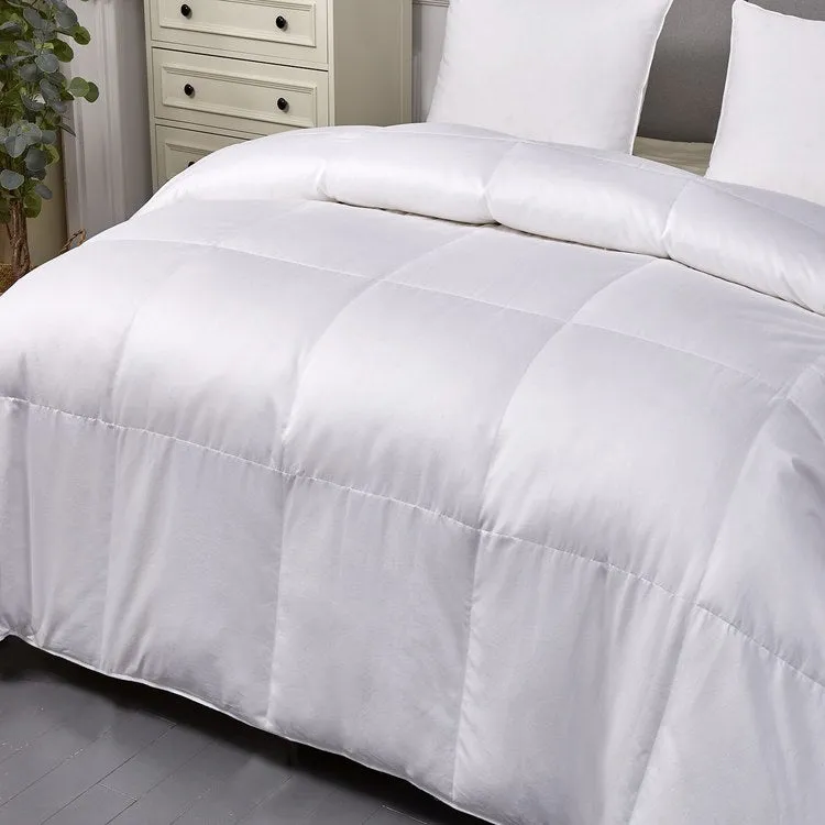 1000 Thread Count Cotton European Down Extra-Warmth Full/Queen Comforter