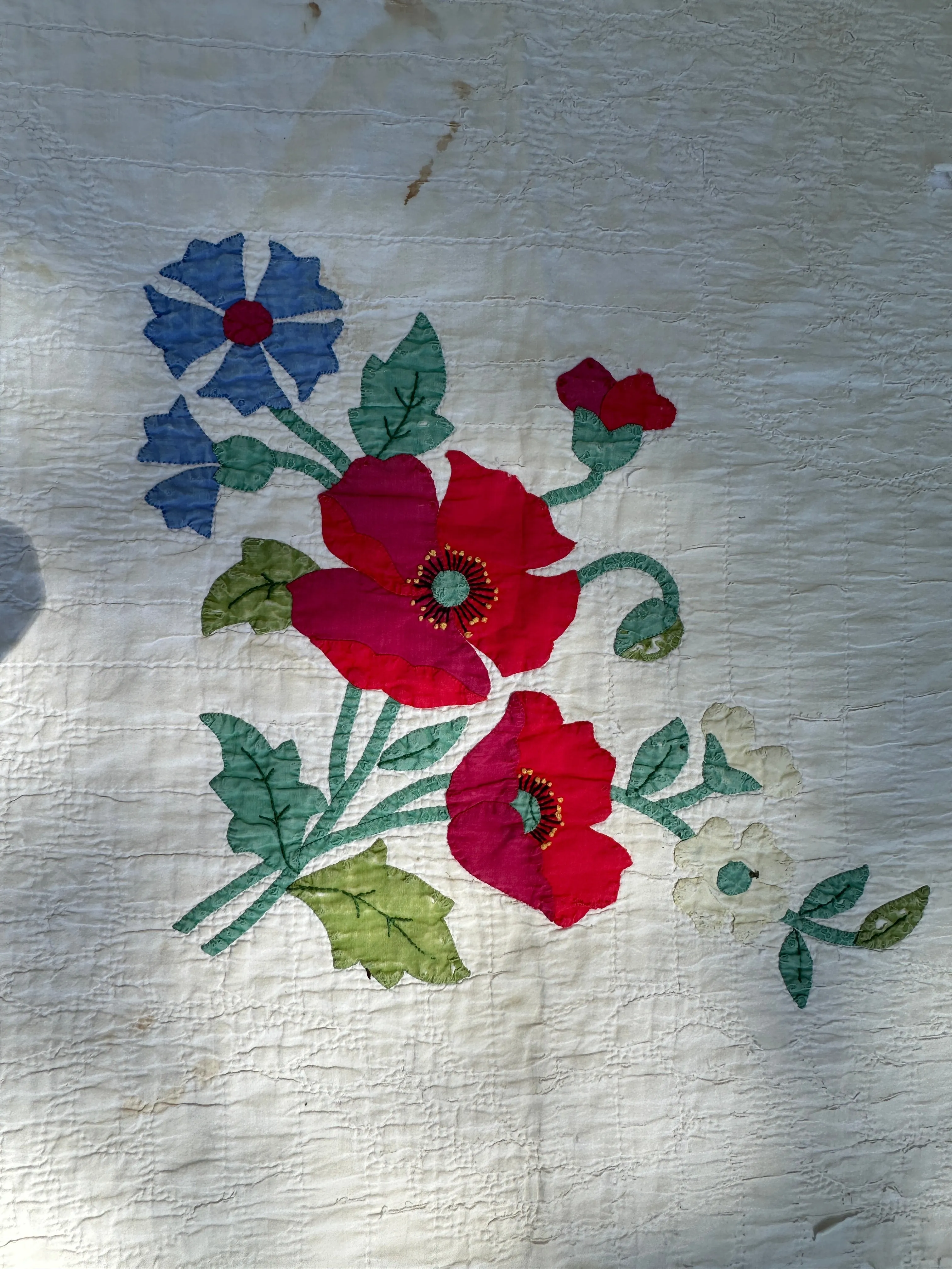 1930s Poppy Cutter Quilt