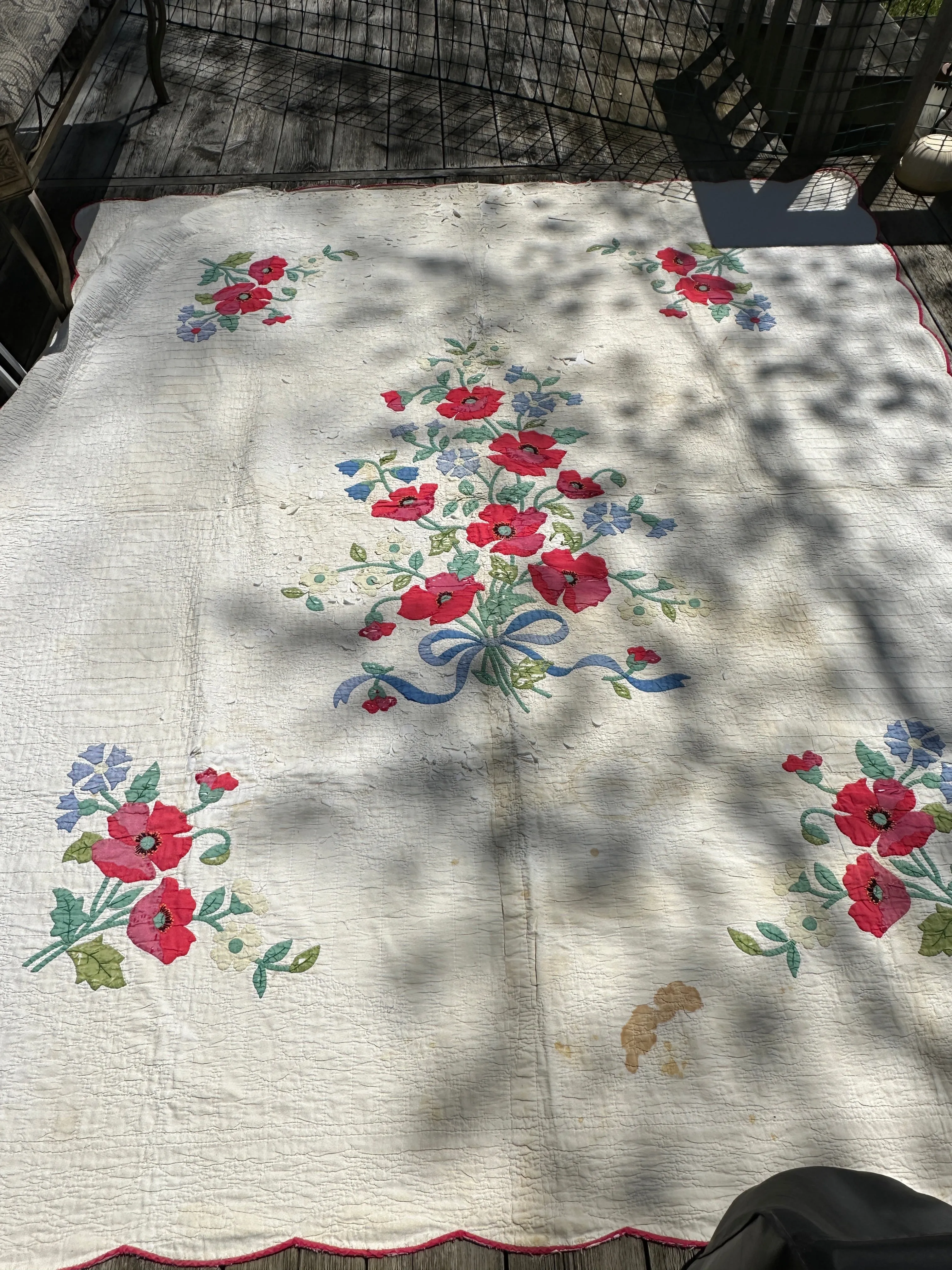 1930s Poppy Cutter Quilt