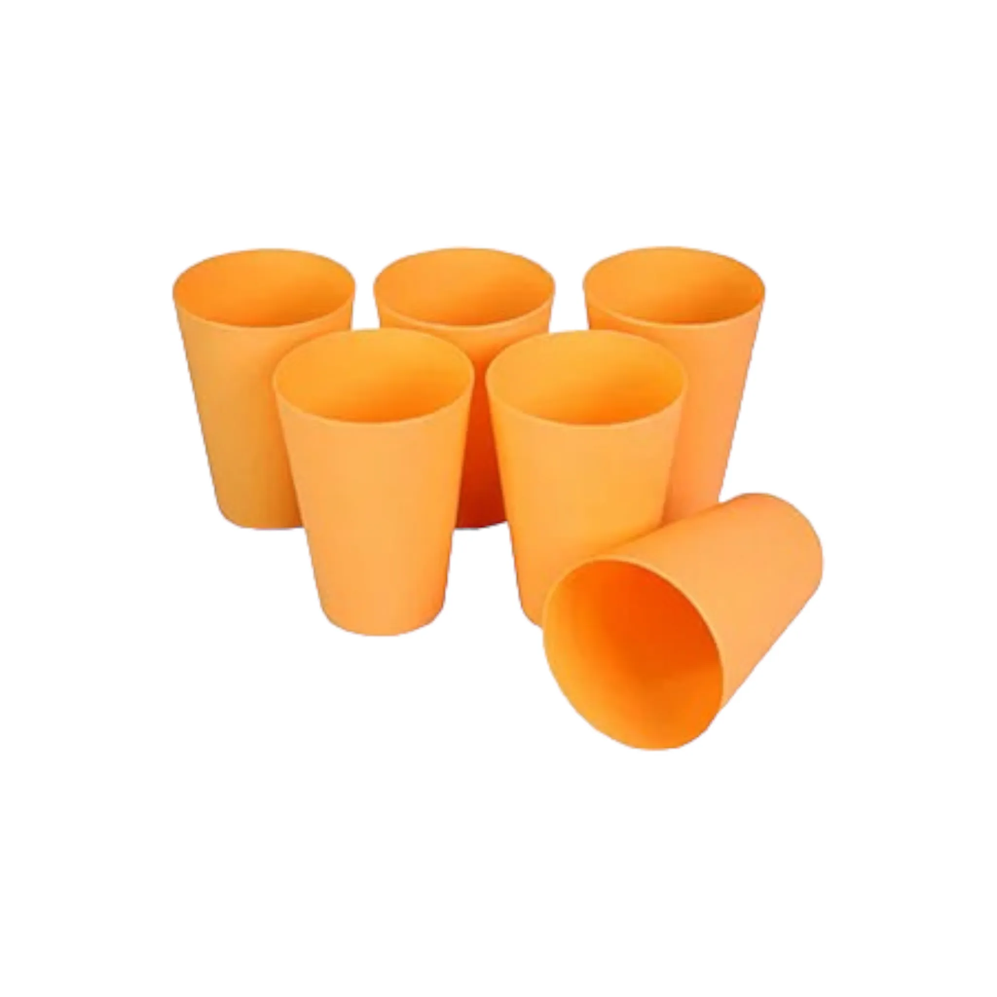 275ml Frosted Plastic Tumbler Party Picnic 6pack