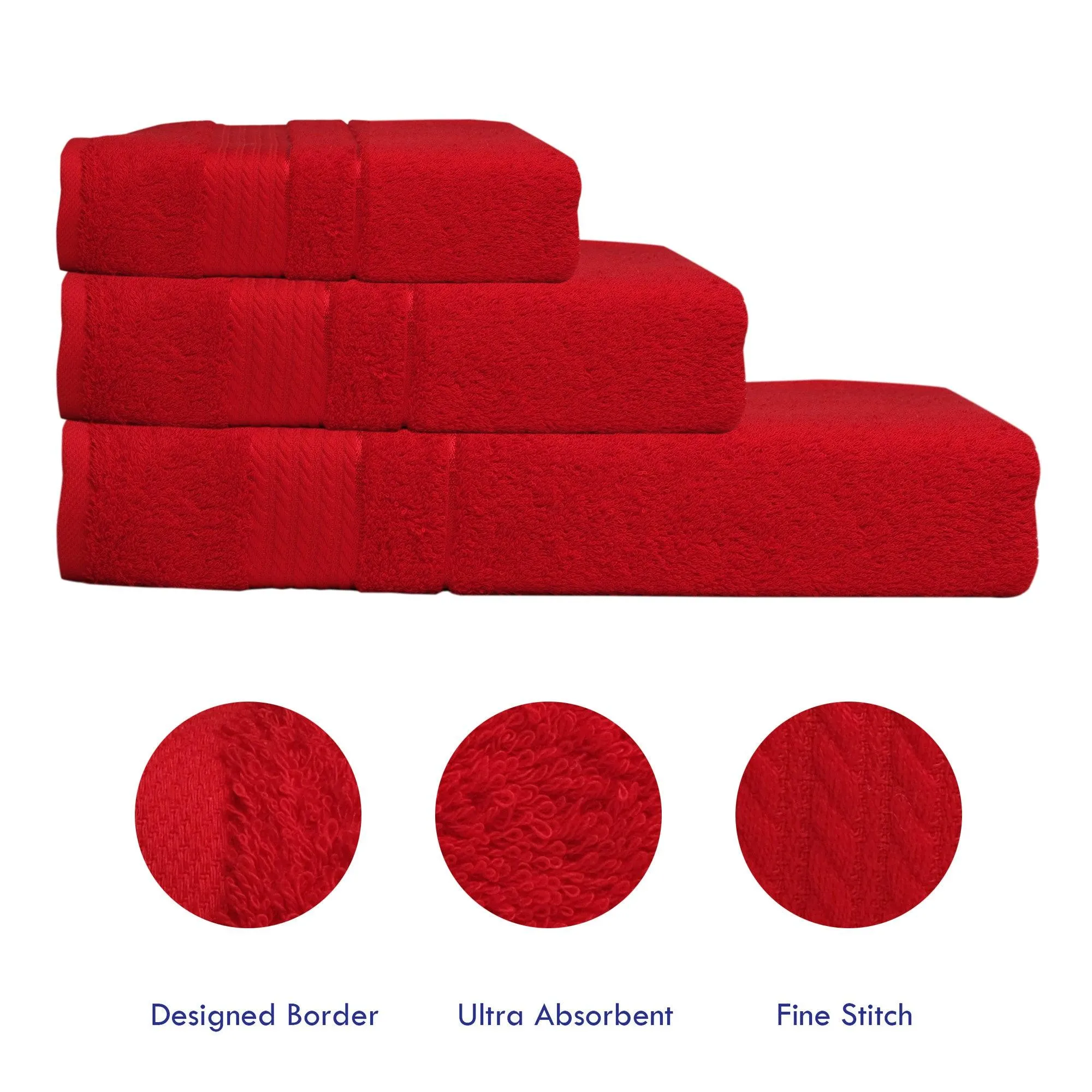 3-Piece Bath Sheet Towel Set