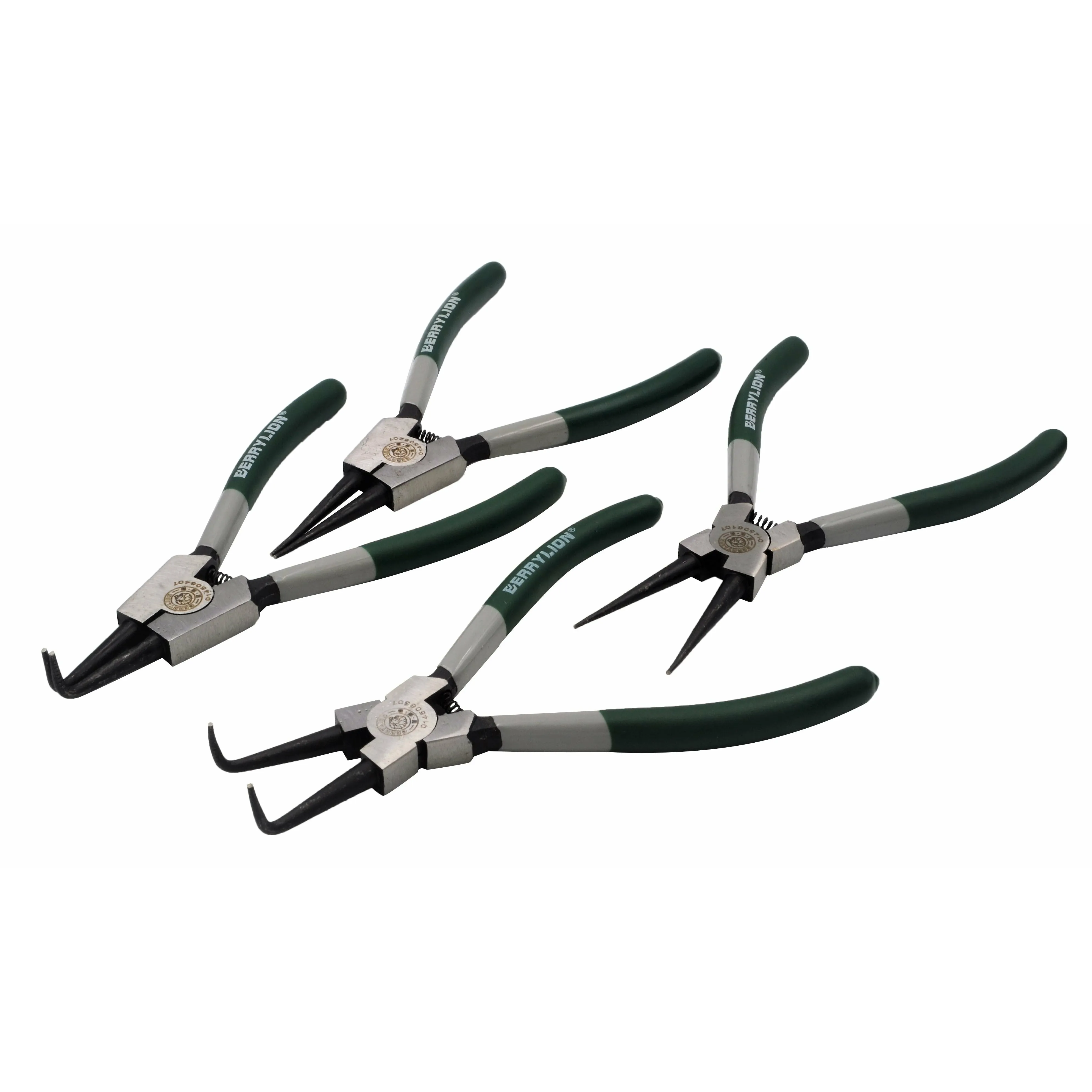 4 Piece 7" Circlip Pliers Set Internal External Kit