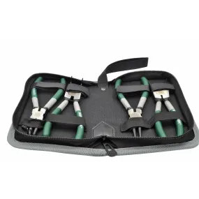 4 Piece 7" Circlip Pliers Set Internal External Kit