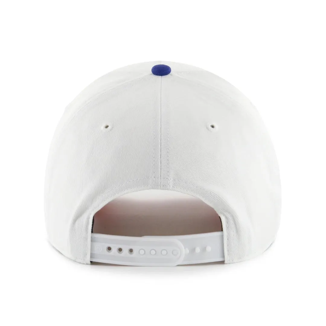 '47 Brand Men's NHL Edmonton Oilers White-Out MVP Sure Shot Snapback Hat