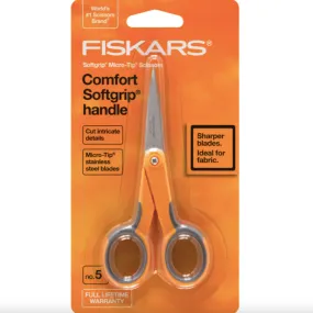 5" Softgrip Micro Tip Scissors