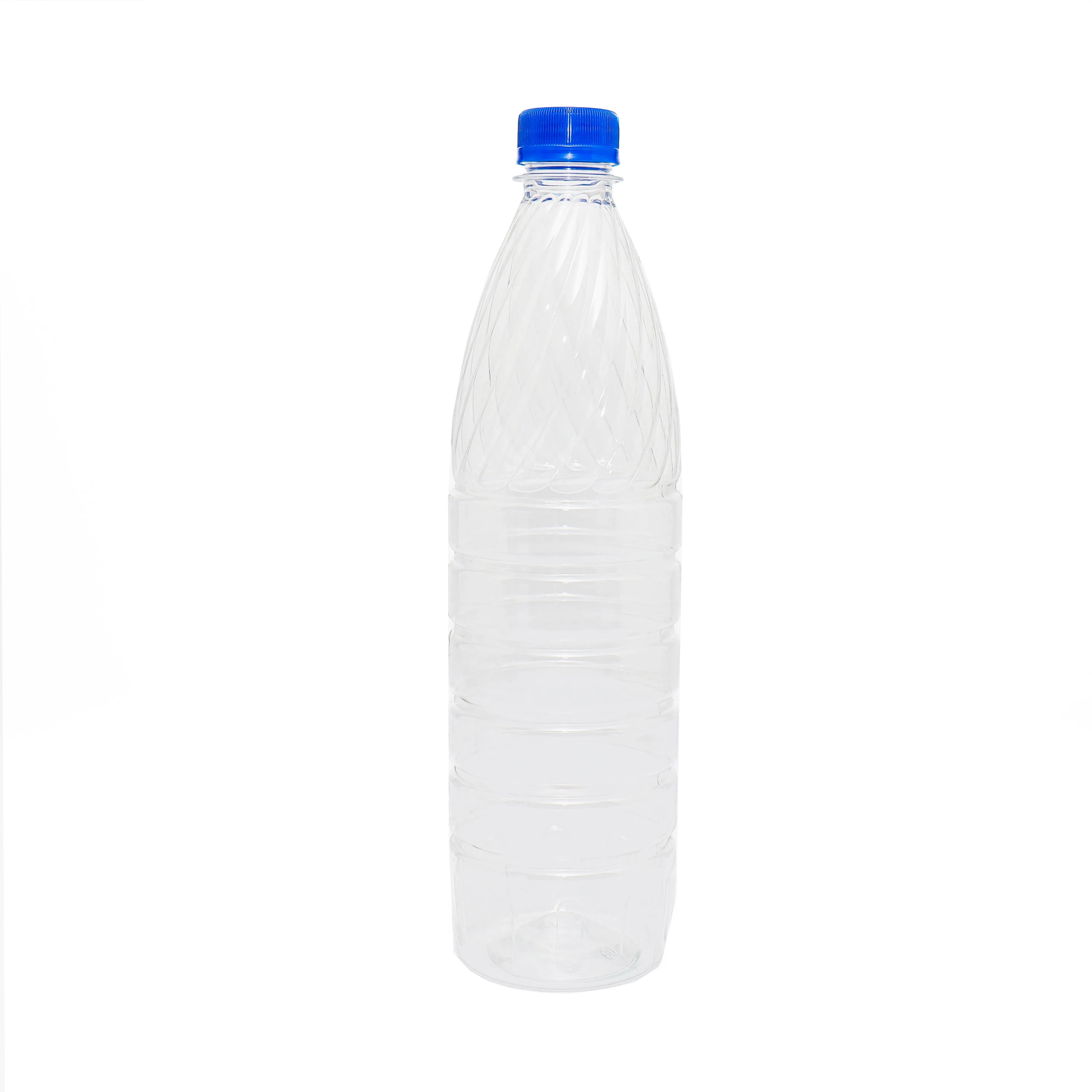 750ml PET Ribbed Solvent Plastic  Bottle