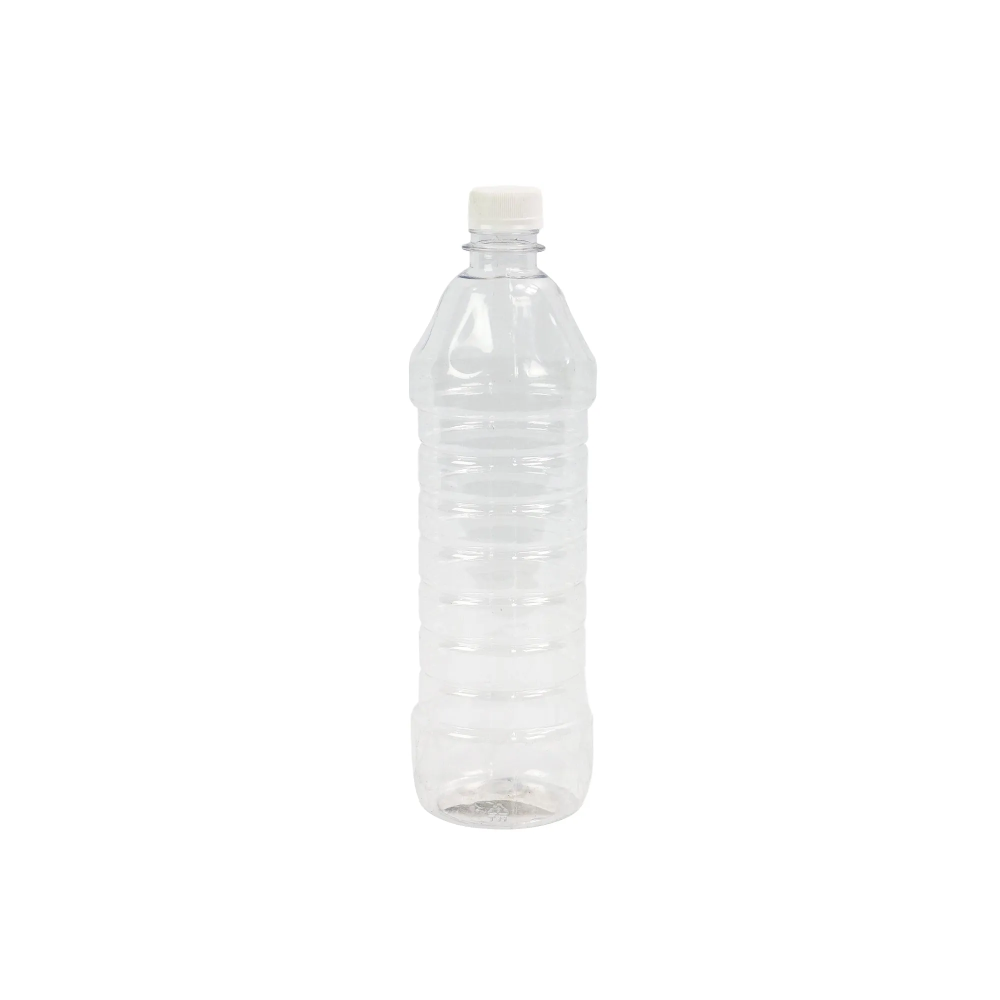 750ml PET Ribbed Solvent Plastic  Bottle