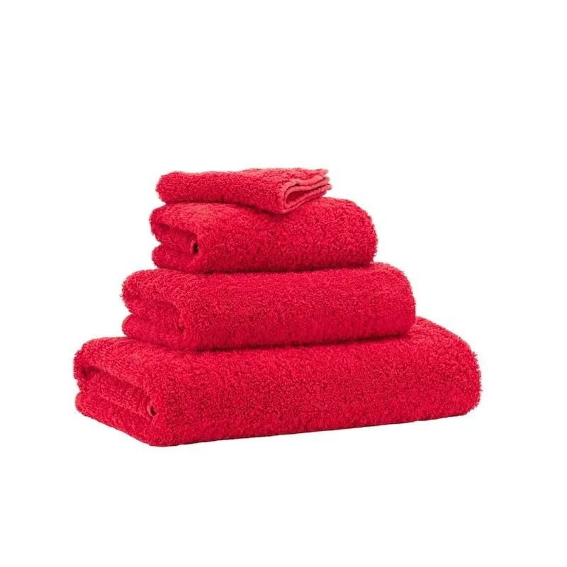 Abyss Super Pile Euro Guest Towel 17X24 Carmin 564