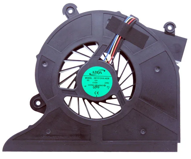 ADDA 12VDC 0.50A Hypro Bearing Cooling Fan AB1512HX-AEB 4PZN6FATP10