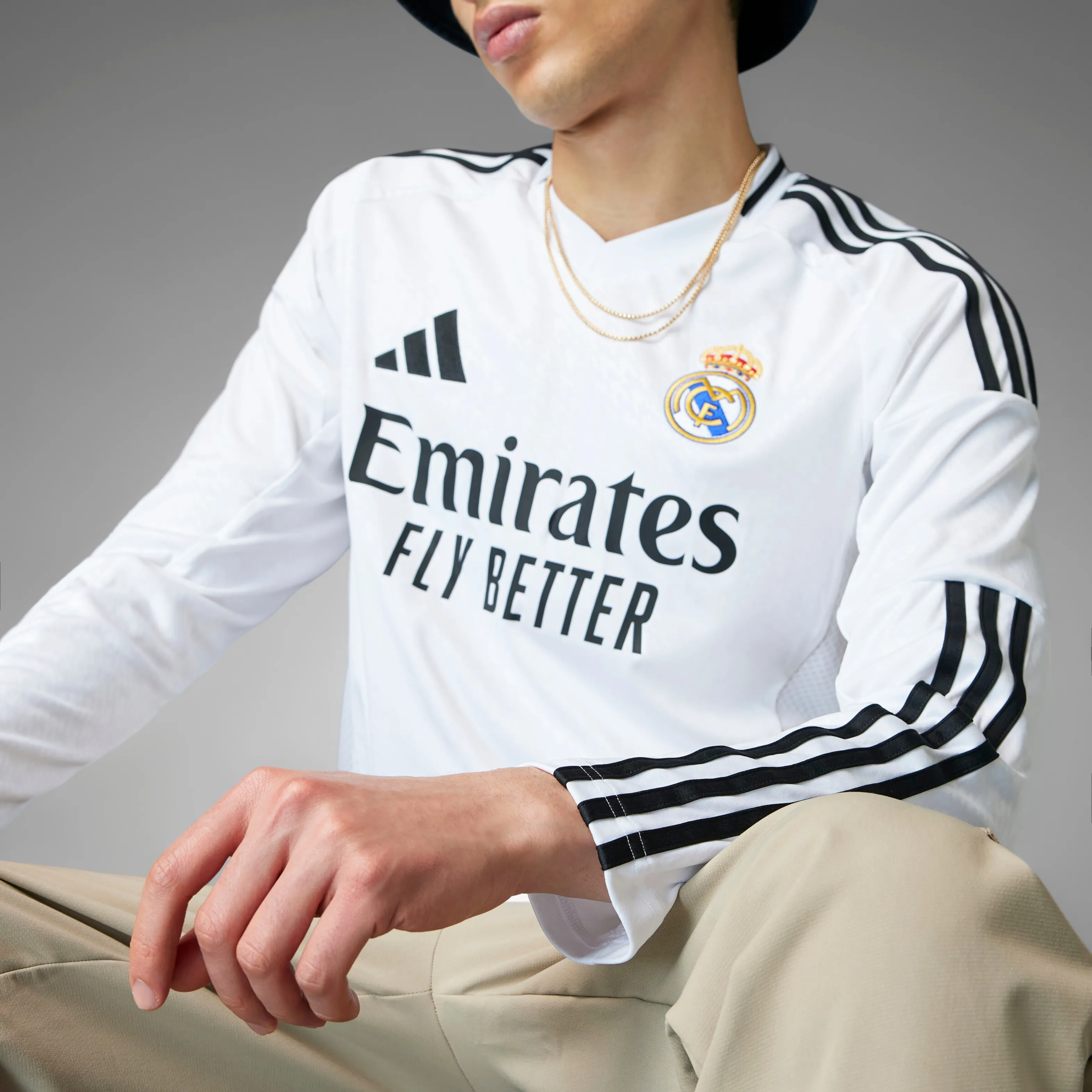 adidas Real Madrid 24/25 Long Sleeve Home