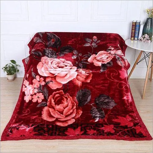 ALCITIC HOME Supersoft Mink Blanket Double Ply Warm & Cosy Heavy Blanket for Winter (Multicolor_05)