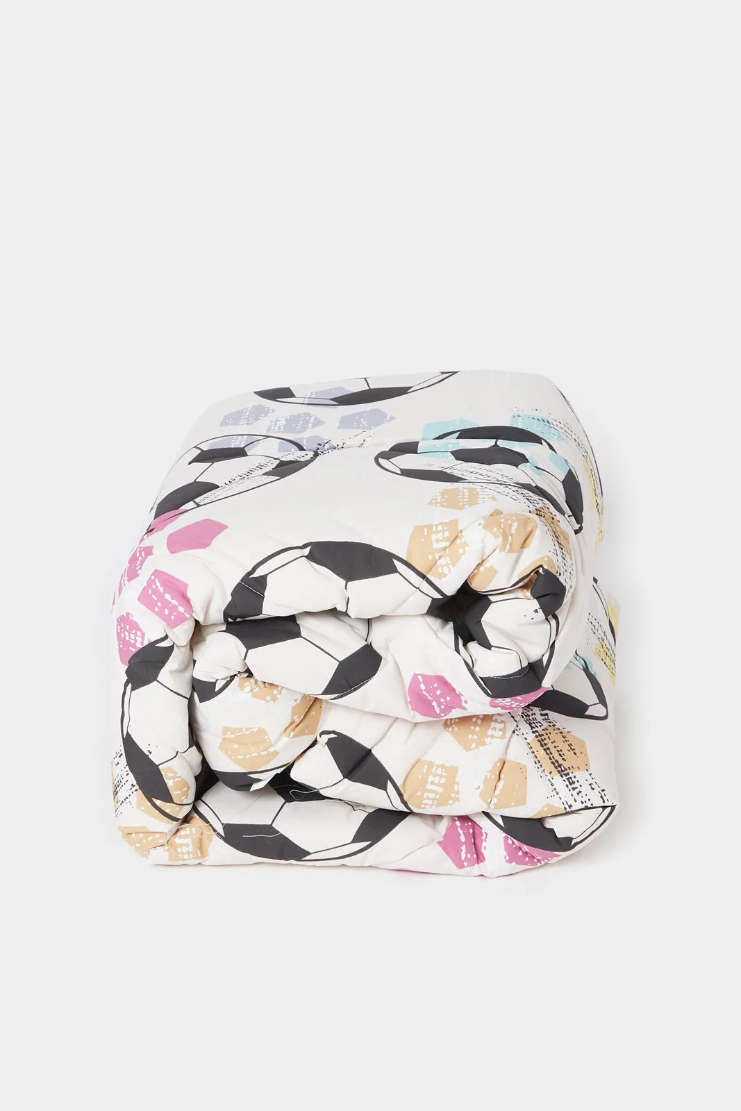 Assorted Football Printed Kids Comforter (Single Size)