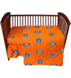 Auburn Tigers 4 piece Baby Crib Set