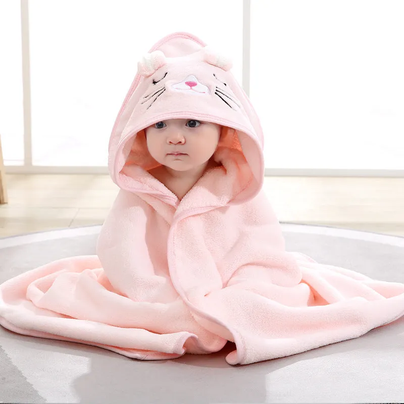 Baby Infant Hooded Bath Towel