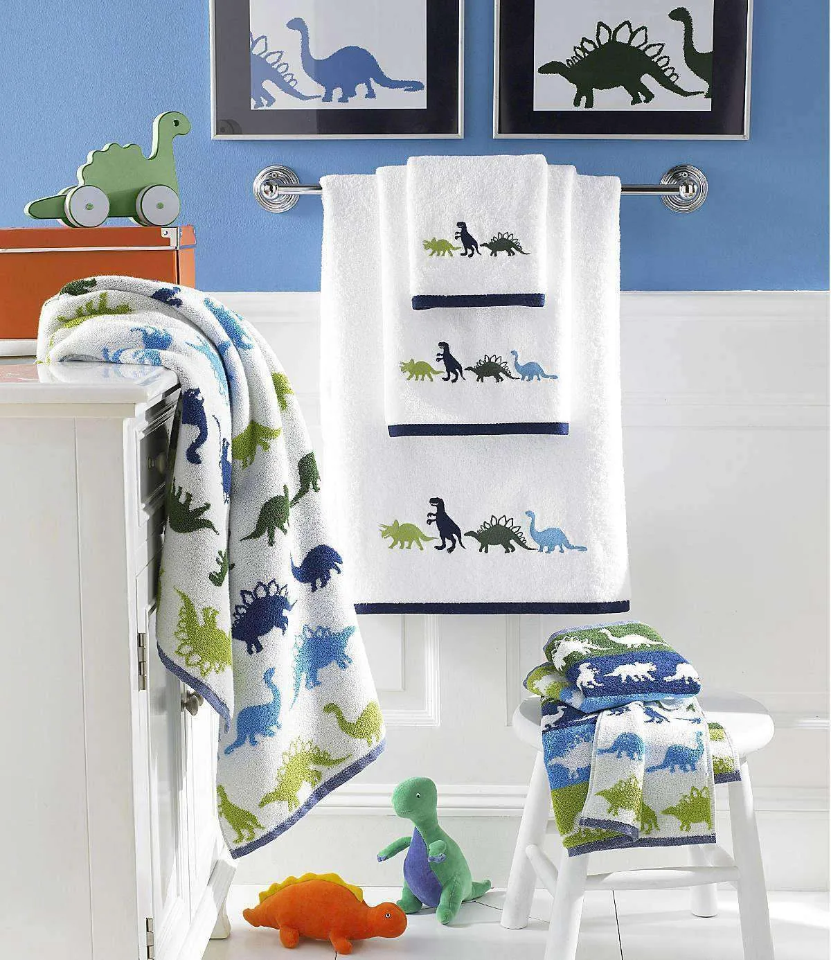 Bambi Dino Park 100% Egyptian Cotton Towels