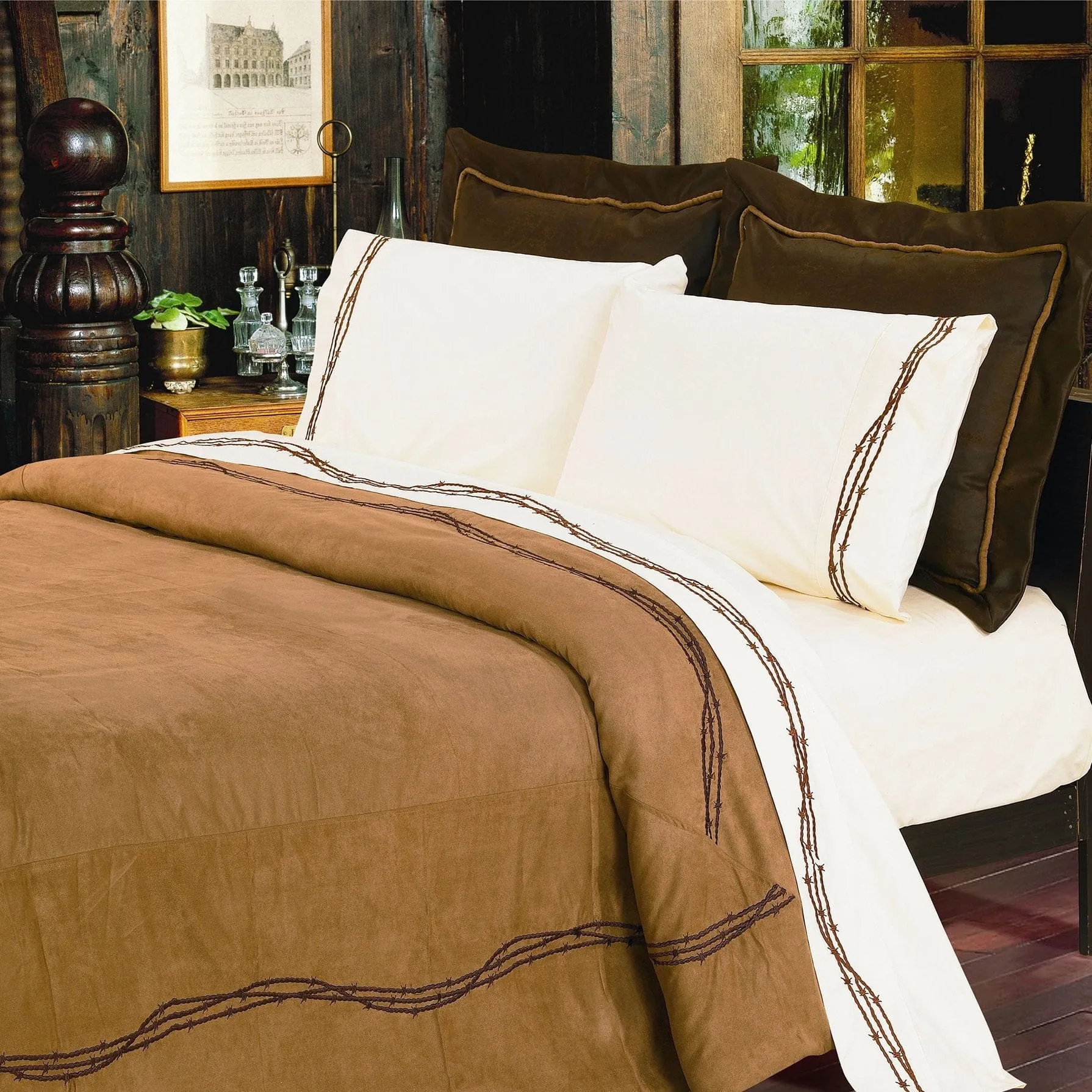 Barbwire Comforter Set