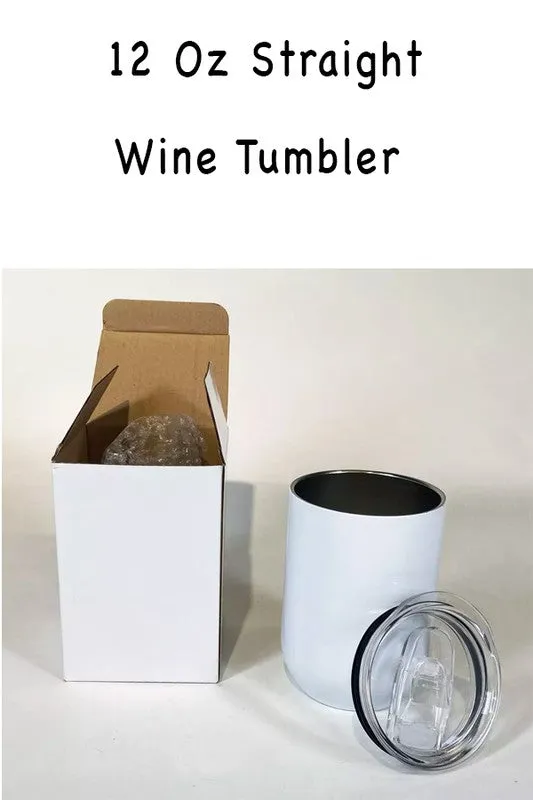 Because Mama Runs This Shitshow Wine Tumbler