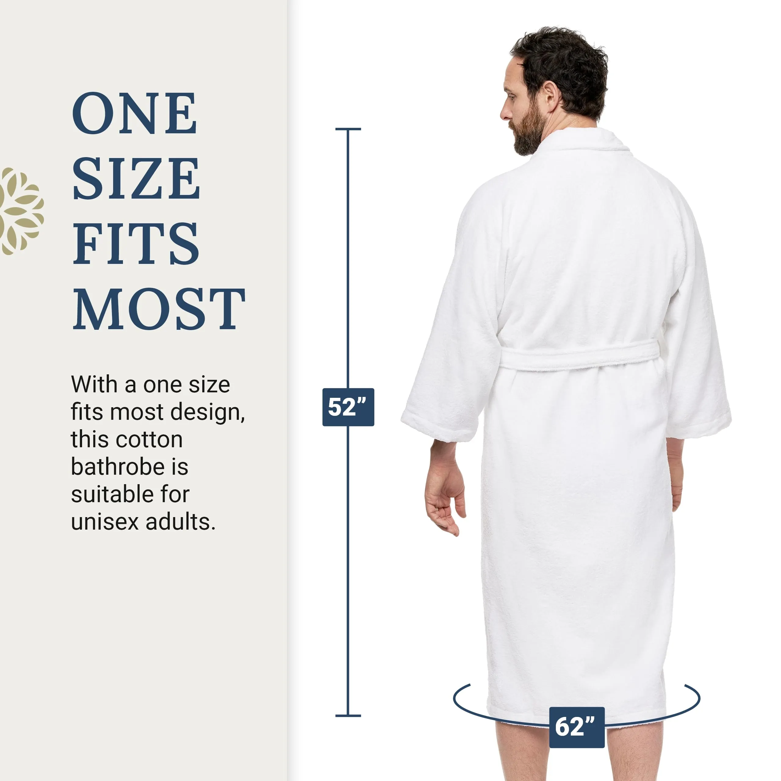 Ben Kaufman Velour Kimono Robe - Bathrobes for Men & Women - Hotel & Spa Quality Cotton Robe - Unisex Bathrobe for At-Home Luxury - Soft & Plush Lightweight Bathrobe - Velour, Plain