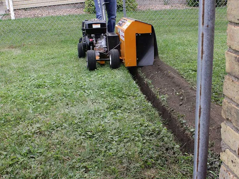 BravePro 9" Steerable Edger/Trencher w/ Honda GX270 Commercial Engine (BRPT9SH)