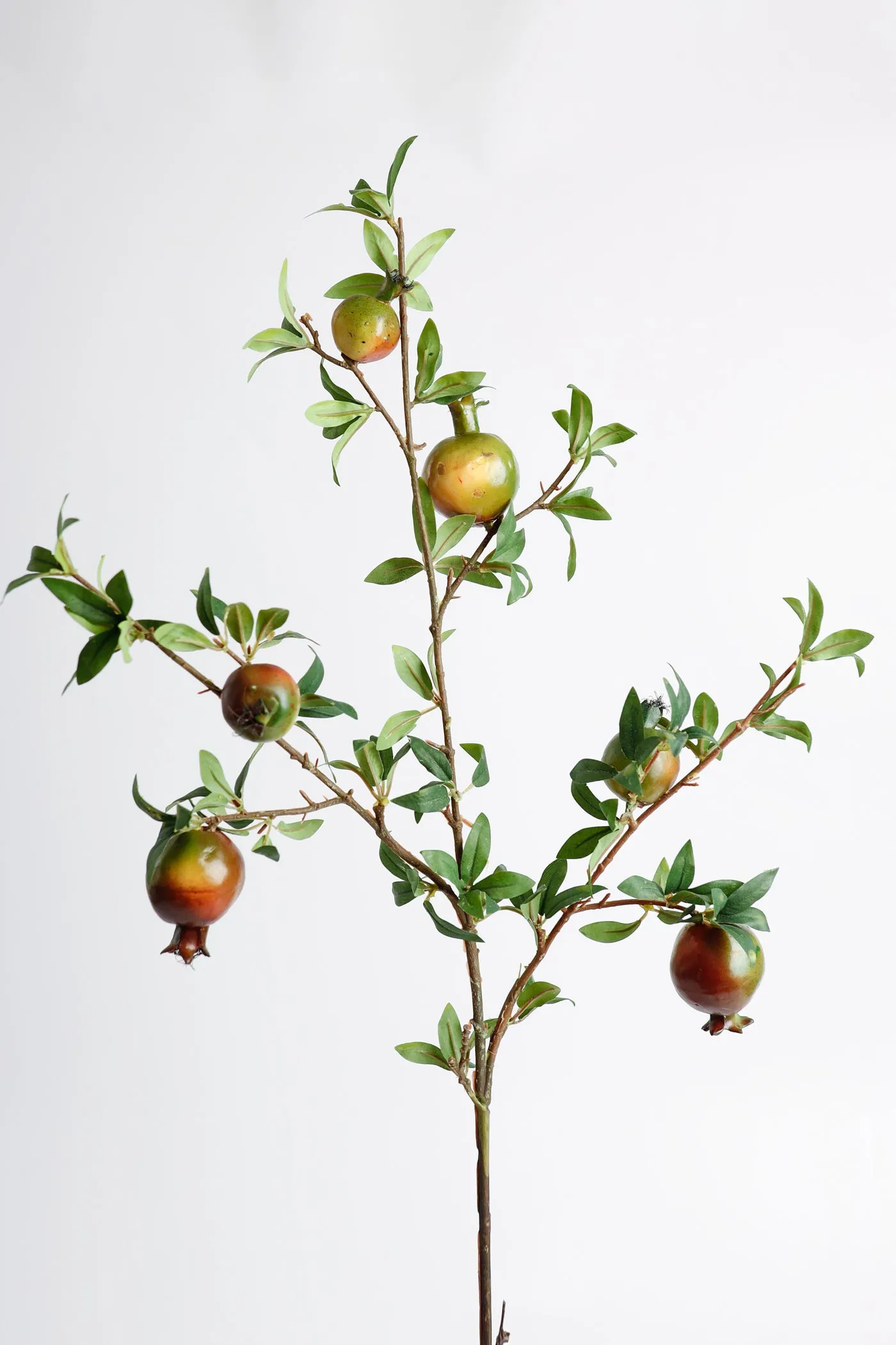 Bulk AM Basics Artificial Pomegranate Branches 37 Inch Wholesale