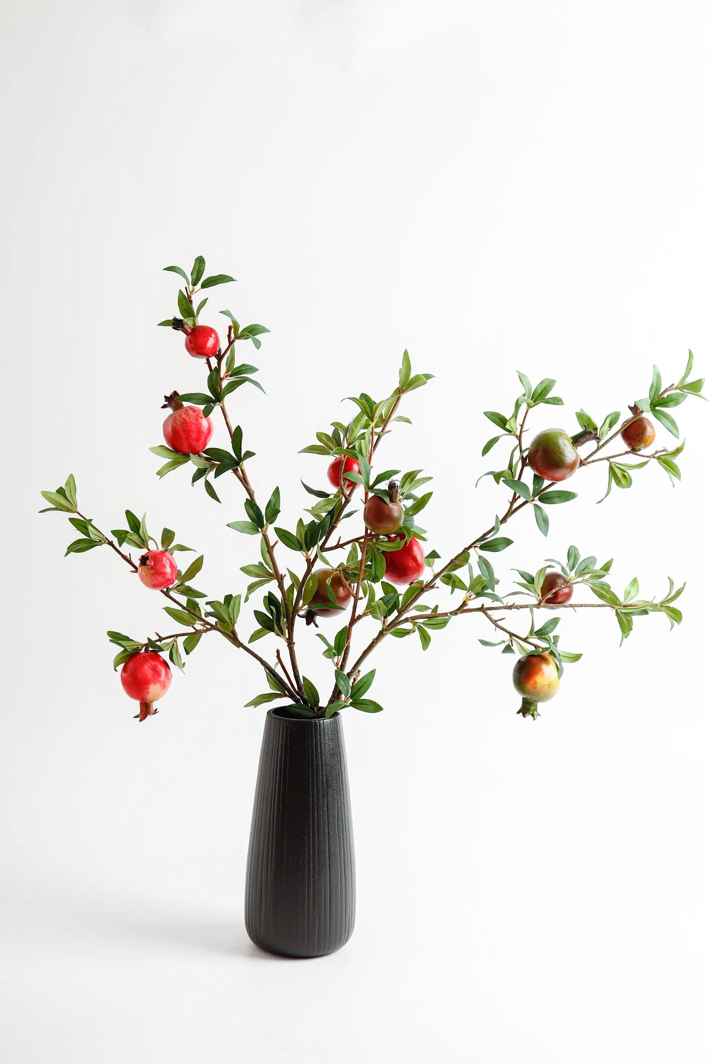 Bulk AM Basics Artificial Pomegranate Branches 37 Inch Wholesale