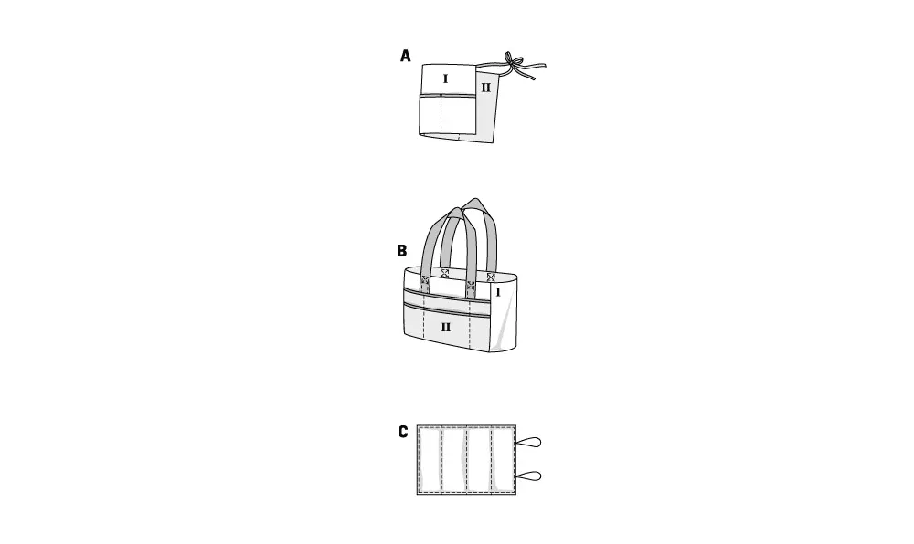 Burda Pattern 5909 Accessories