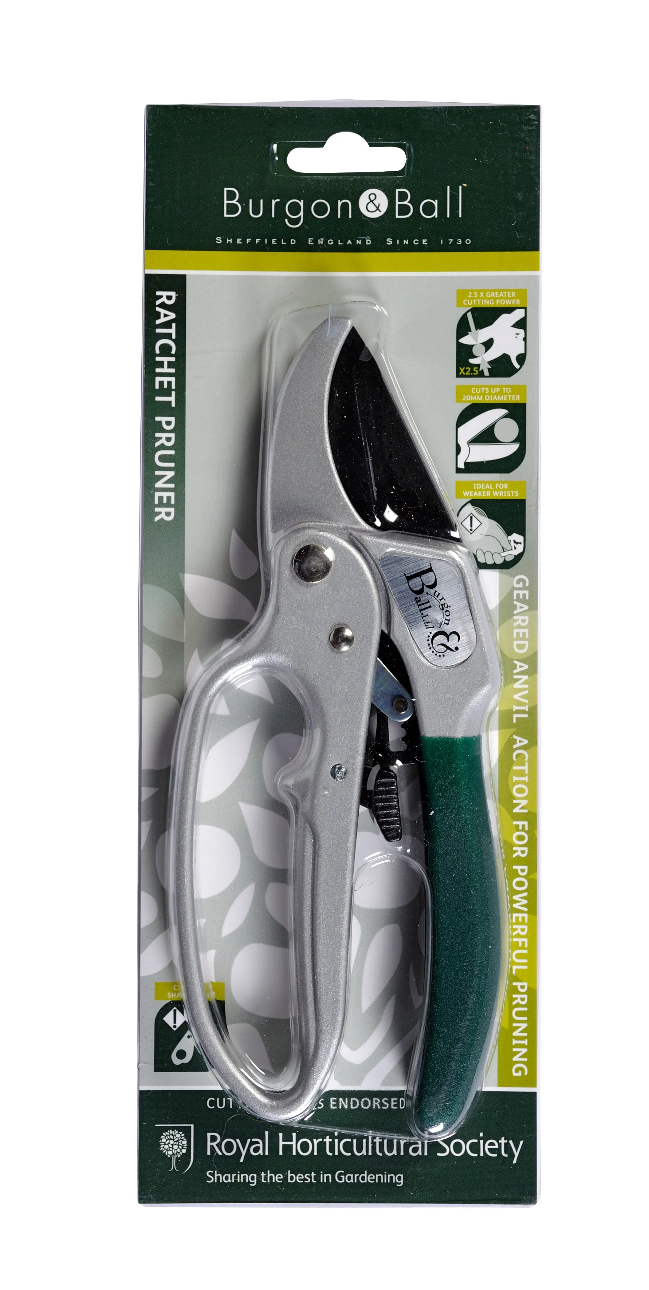 Burgon & Ball RHS Ratchet Pruner