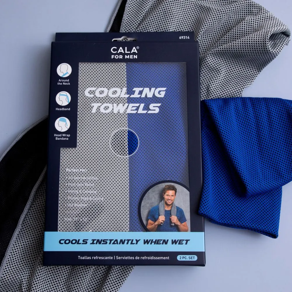 Cala Cala For Men: Mesh Cooling Towels