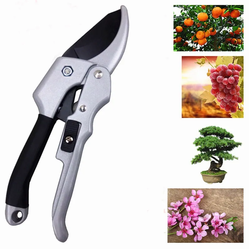 Carbon Steel Pruning Shear Gardening Tree Flower Labor-saving Pruner Cutting Tool