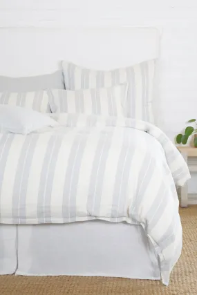 Carter - Ivory/Denim - King Duvet