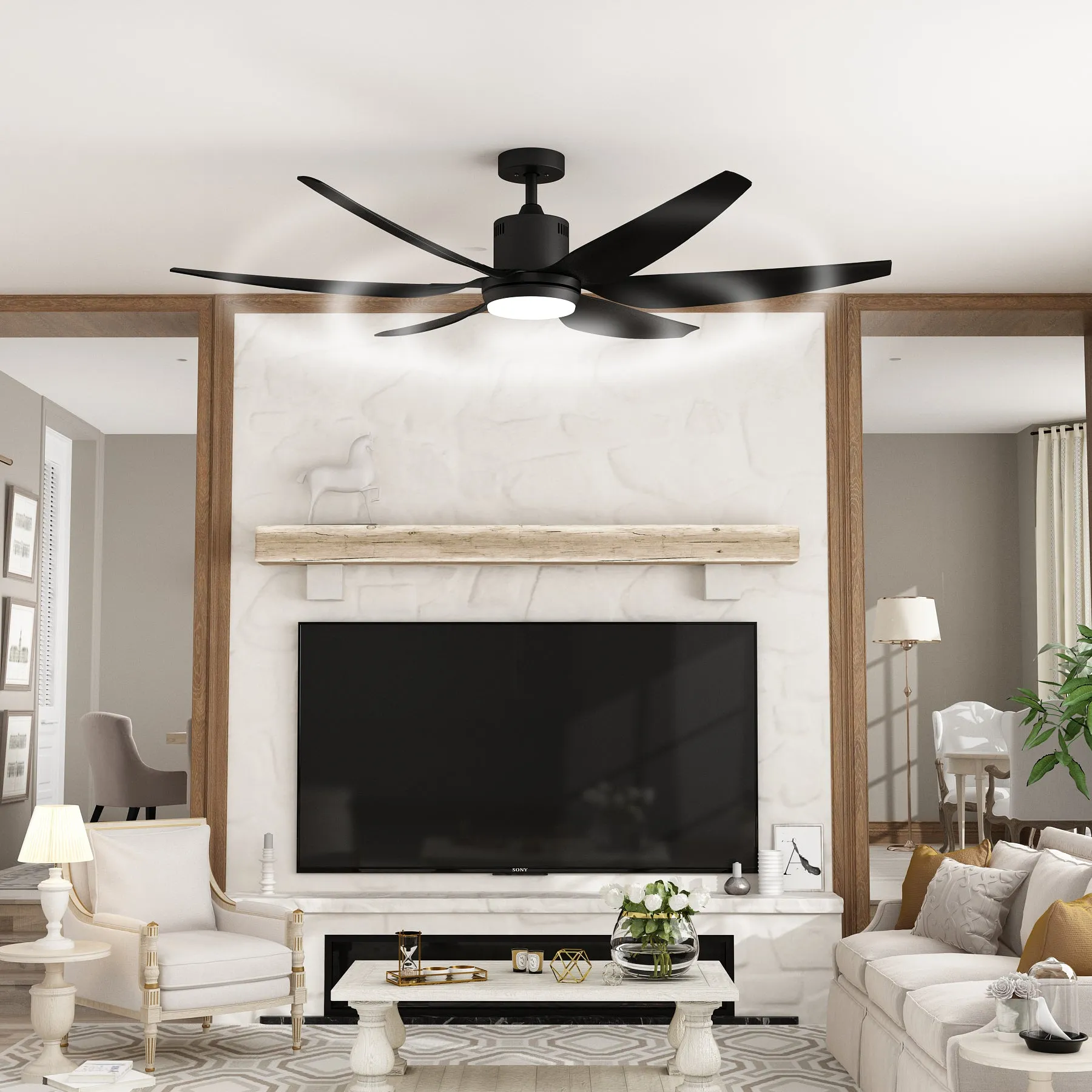 Ceiling Fan with LED Lights