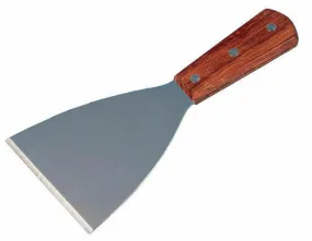 Chef Inox Scraper-Grill With Wood Handle - 21x10cm