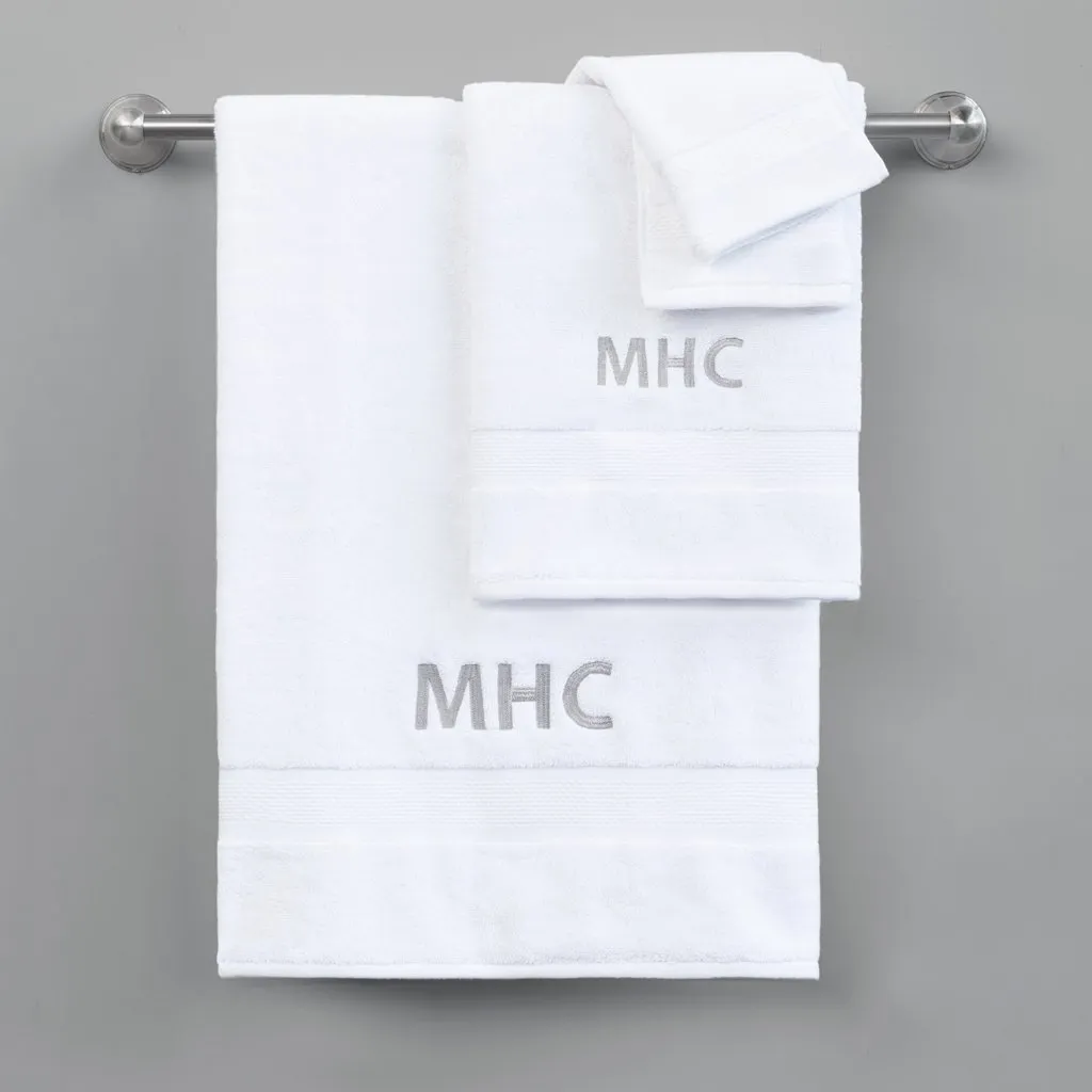 Classic White Towel Essentials Bundle (2 Wash   2 Hand   2 Bath Towels)