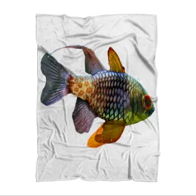 Colored Fish Sublimation Throw Blanket