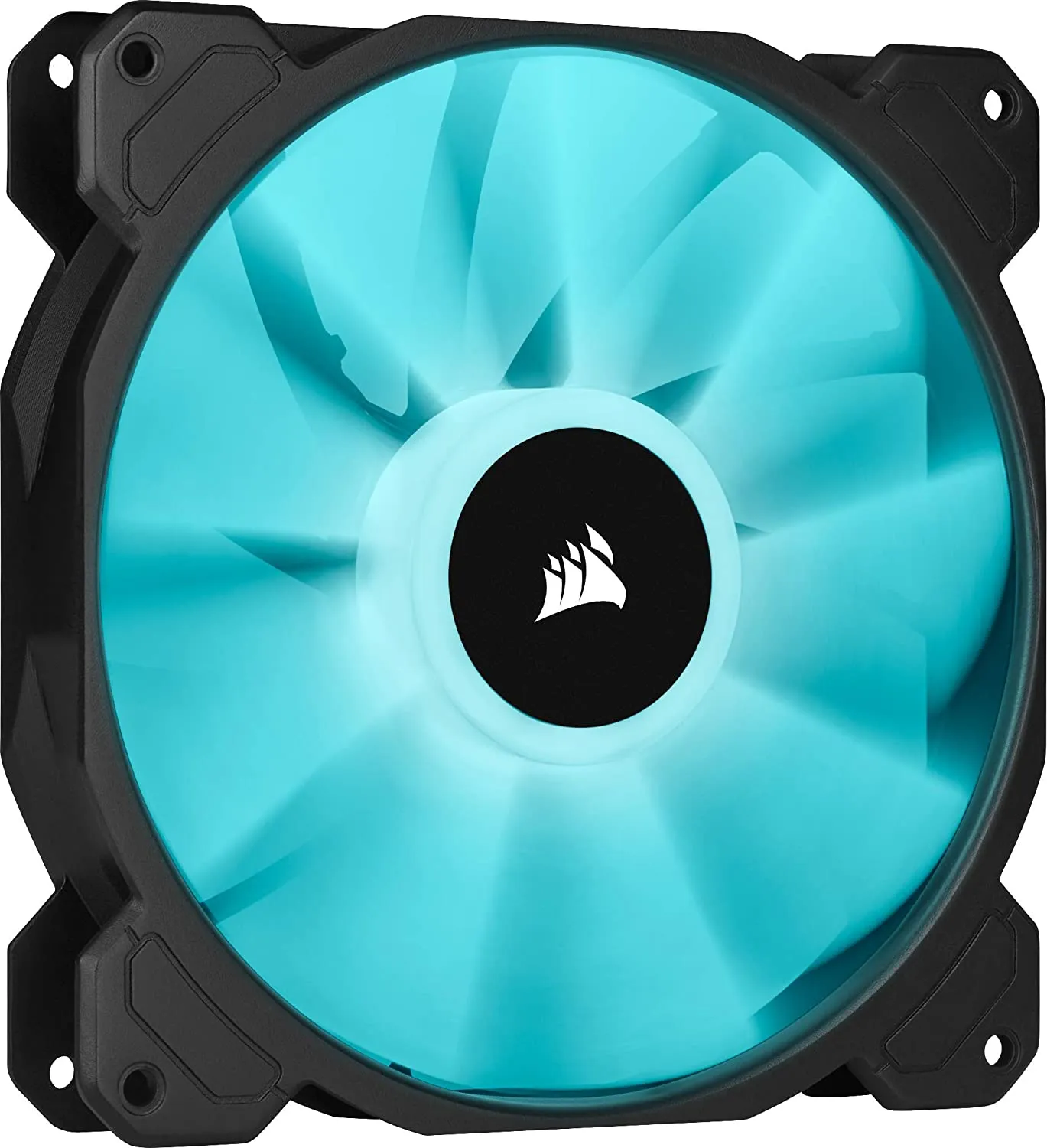 Corsair iCUE SP140 ELITE Performance 14cm PWM RGB Case Fan, 8 ARGB LEDs, Hydraulic Bearing, Single Fan Expansion Pack, 140mm Case Fan