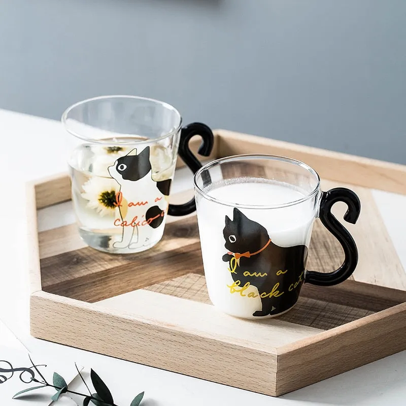 Cute Creative Cat Coffee Cup