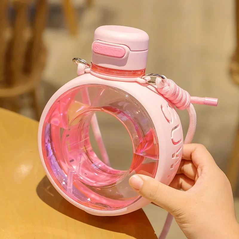 Cute Round Straw Cup