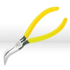 D3026 Long Nose Pliers,CURVED LONG NOSE JAW TYPE,6-1/4 INCH O/L,1-1/2"Length,3/8"WIDTH