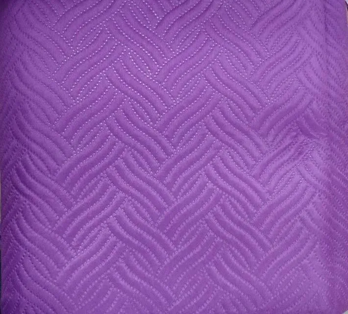 DaDa Bedding Midnight Vineyard Purple Lightweight Quilted Coverlet Bedspread Set (LH188)