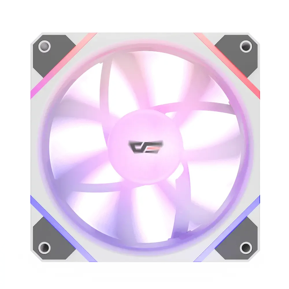 darkFlash DM12 Pro 120mm ARGB PWM Case Fan - White 白色 (TH-DM12WP)