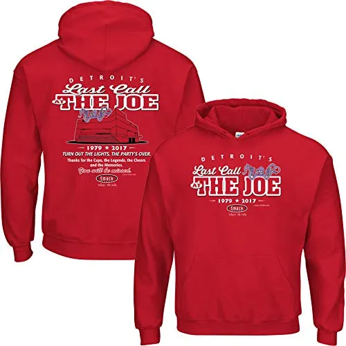 Detroit Hockey Fans. Last Call at The Joe Red T-Shirt