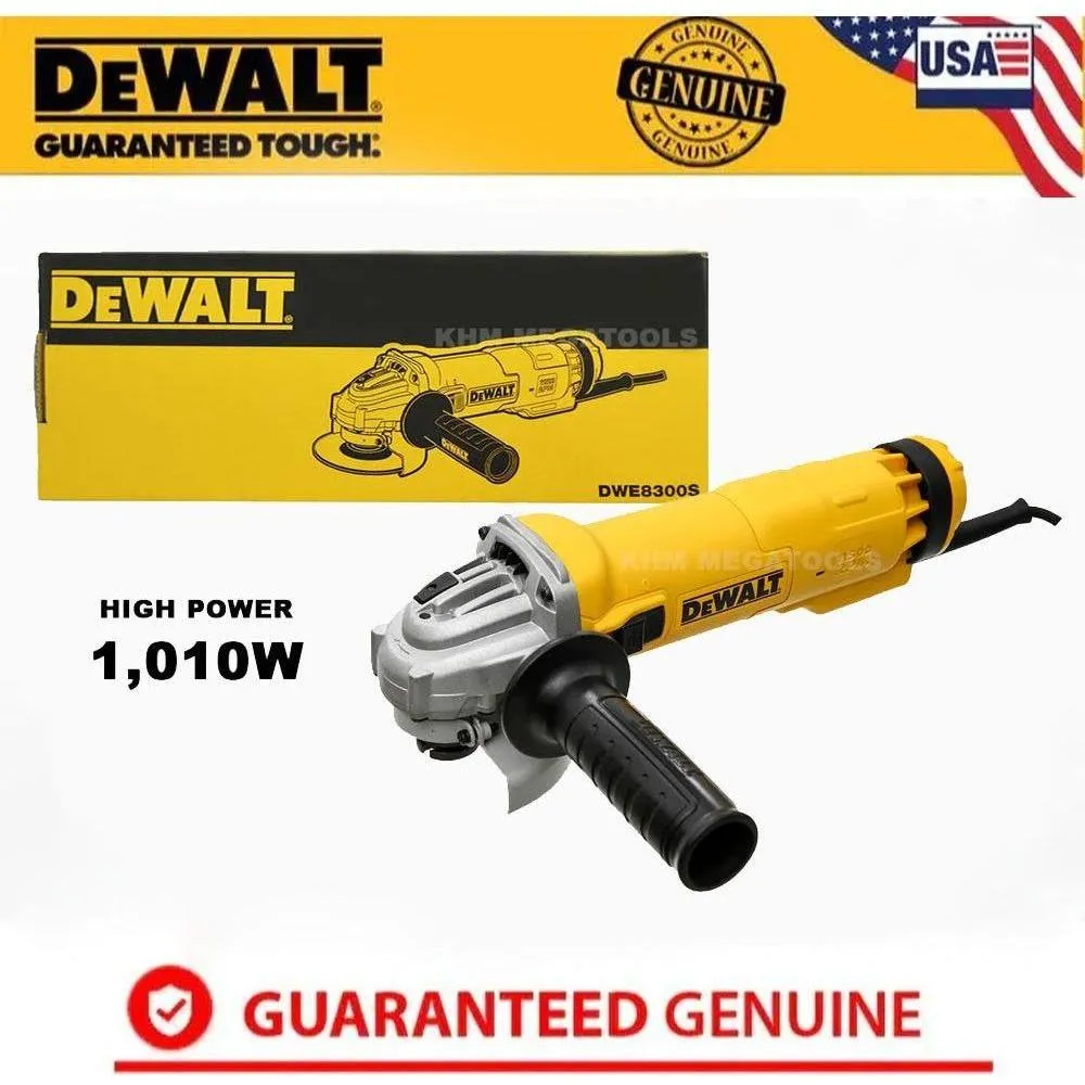 Dewalt DWE8300S Angle Grinder 4" 1010W