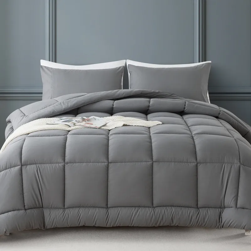 Down Alternative Comforter Set - Ultra Soft, Hypoallergenic Bed in a Bag