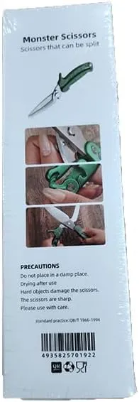 DRAGON RIOT Heavy Duty Poultry Shears - A Must Have Kitchen Shears for Chicken and Meat Cutting - Dishwasher Safe and Stainless Food Kitchen Scissors for Thanksgiving(Green)