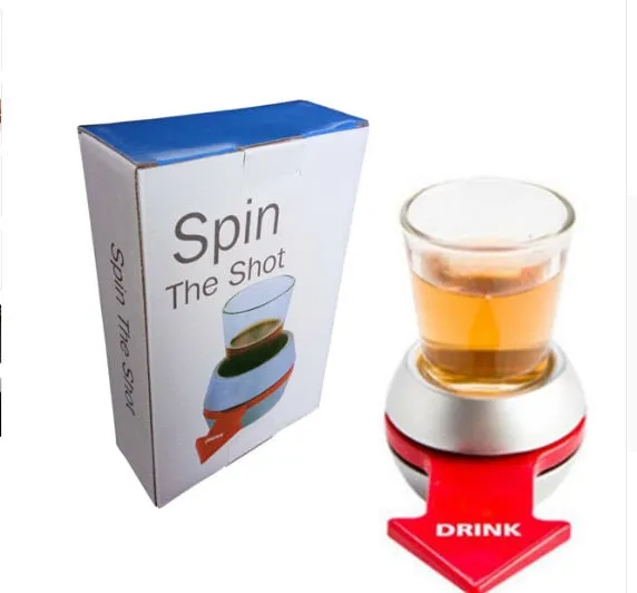 Drinking Game Fun Party Glass Cup Spinner