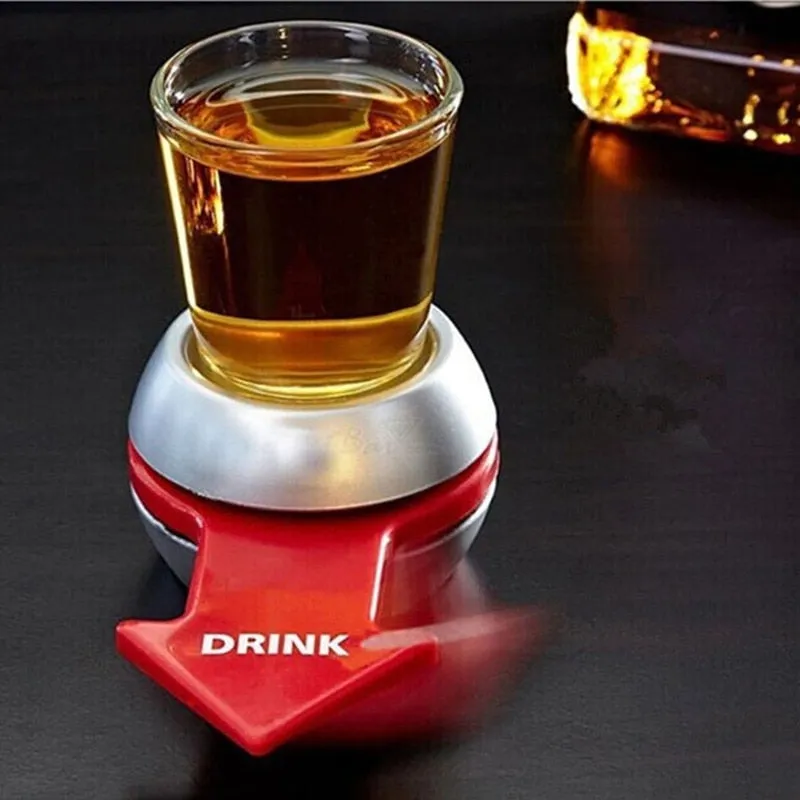 Drinking Game Fun Party Glass Cup Spinner