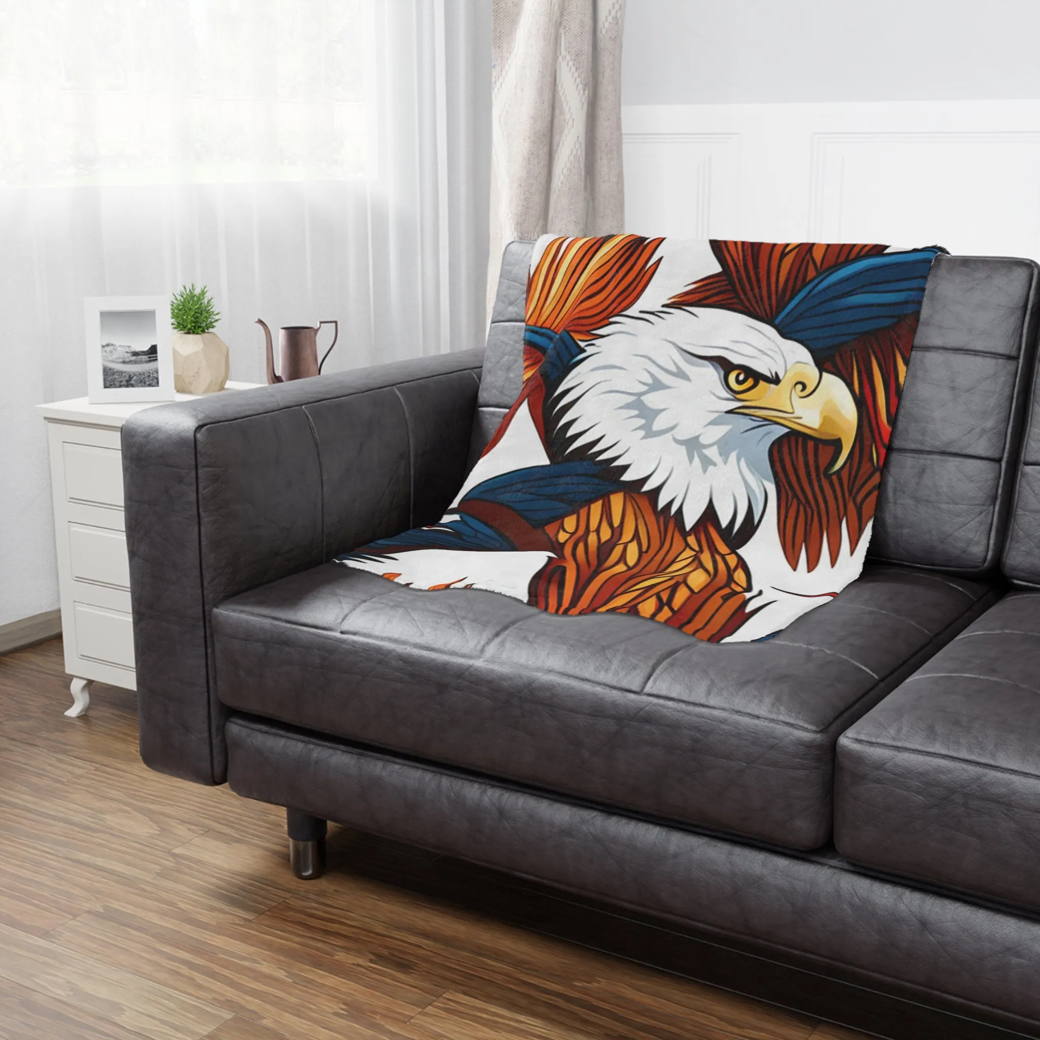 Eagle Minky Blanket