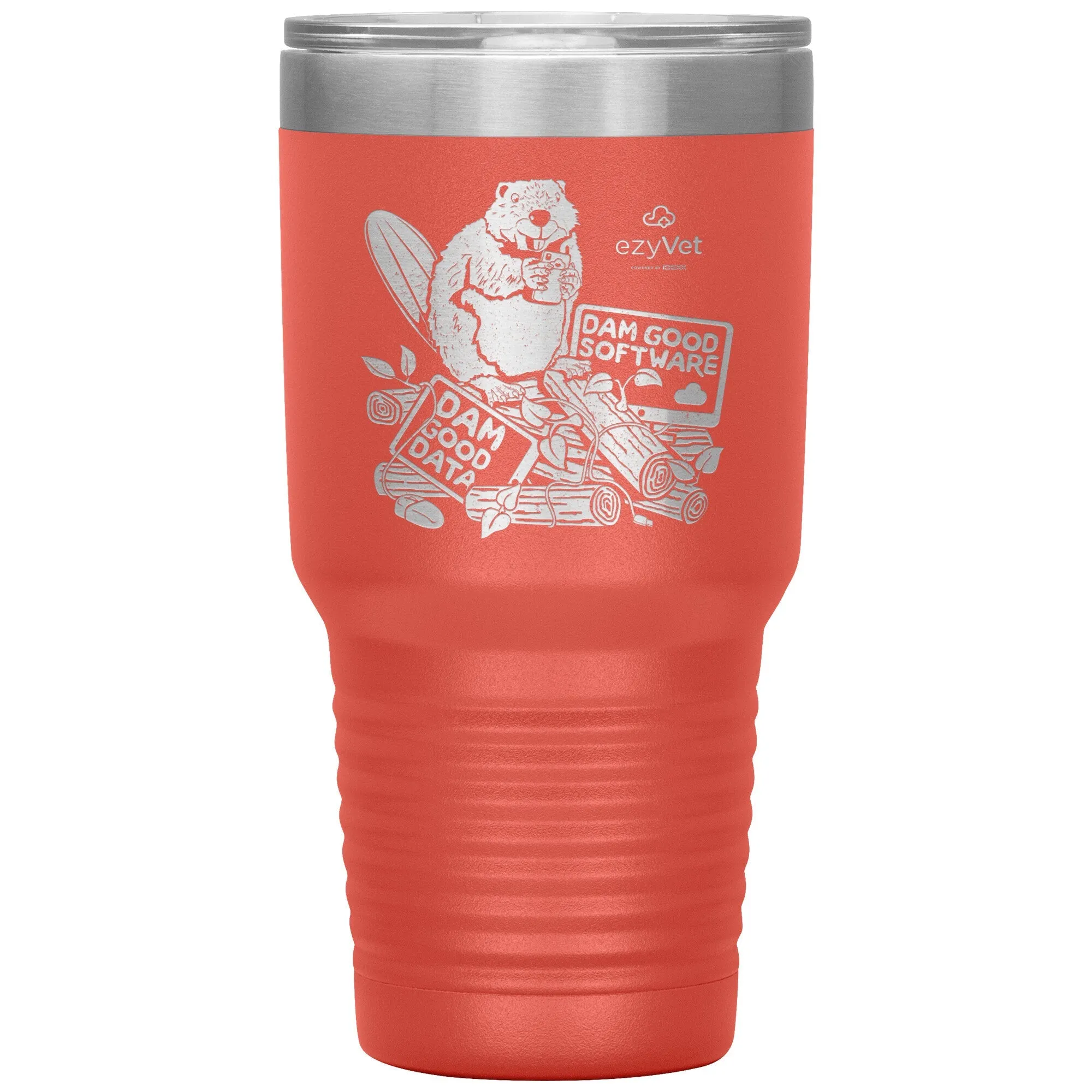 ezyVet Beaver 30 oz Tumbler