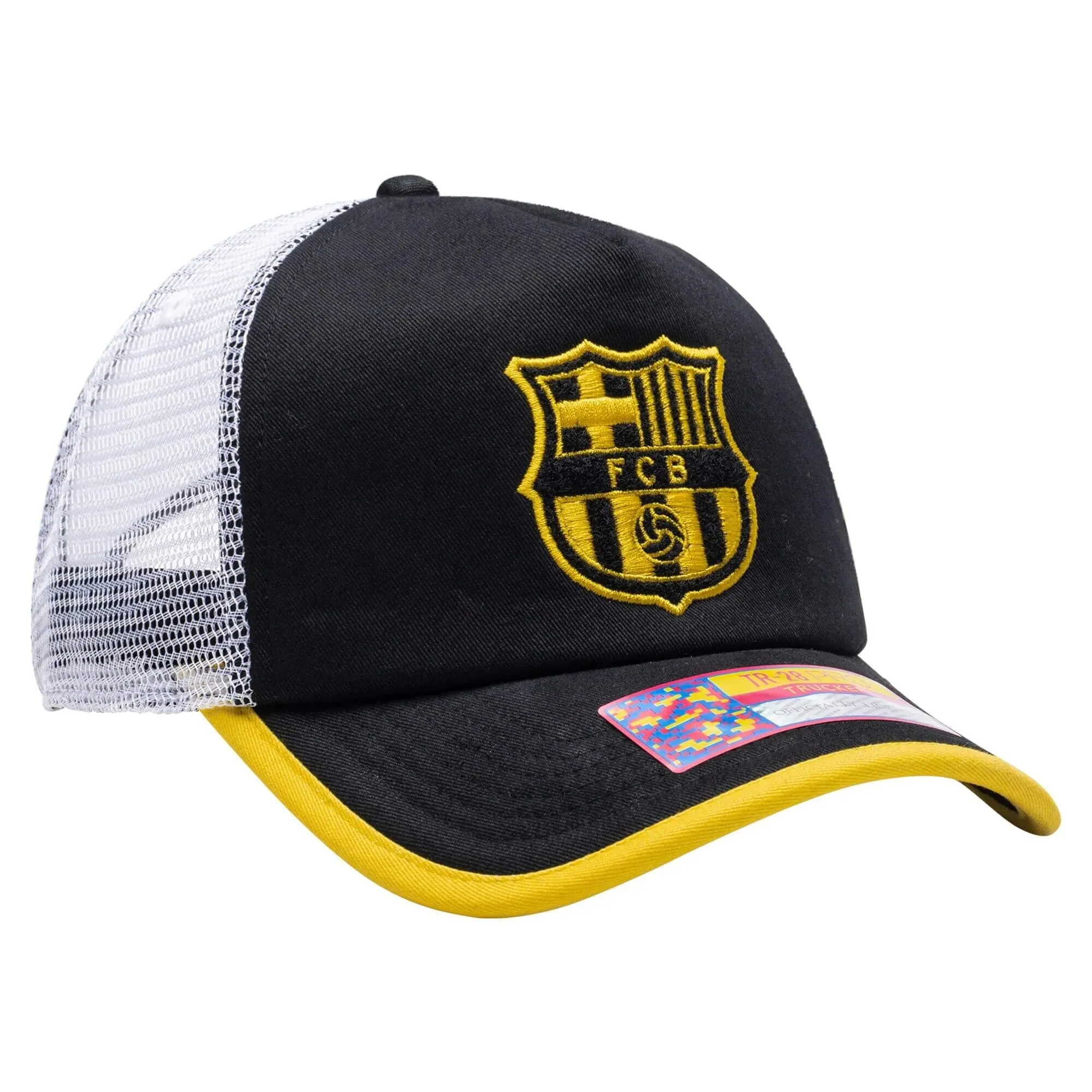 Fan Ink Collection Barcelona One8th Strike Trucker Hat