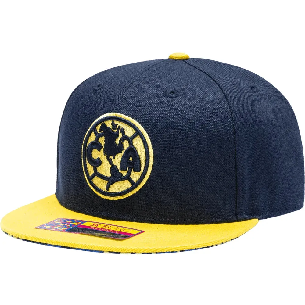 Fan Ink Collection Club America Day Of The Dead Snapback Hat